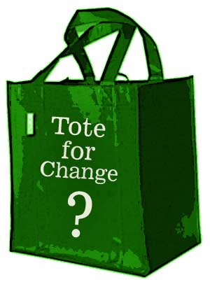 Tote for Change Green RRecon